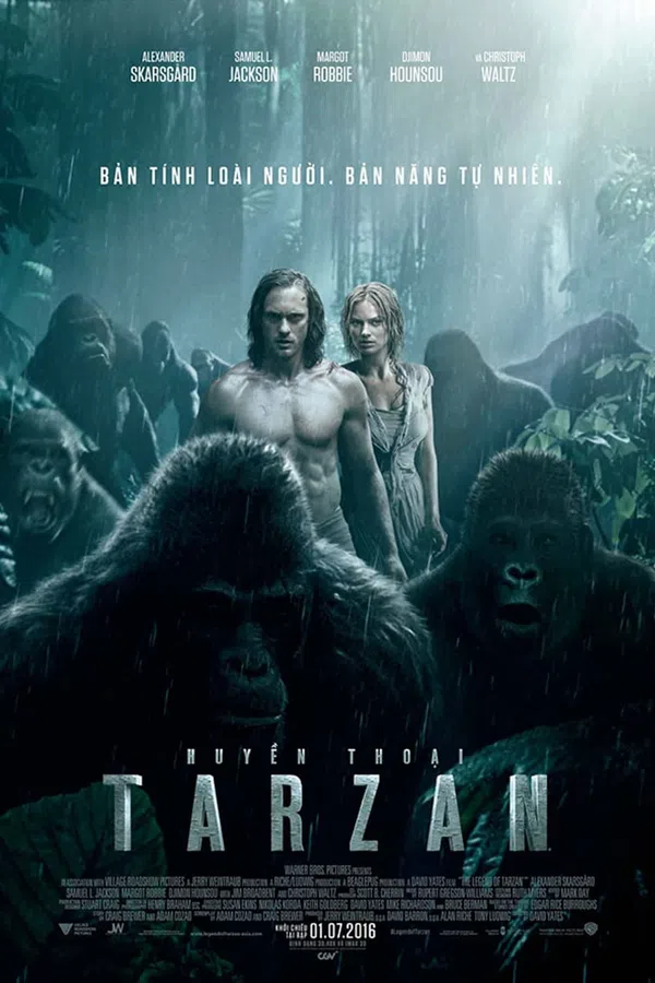 Poster phim Huyền Thoại Tarzan trên Motchill