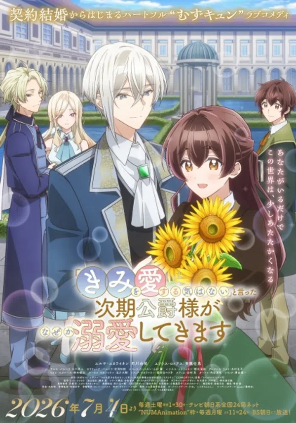 Poster phim Kimi wo Aisuru Ki wa Nai to Itta Jiki Koushaku-sama ga Nazeka Dekiai shitekimasu trên Motchill