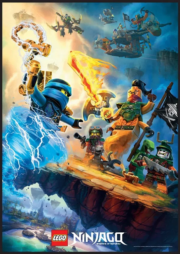 Poster phim LEGO Ninjago: Những Con Rồng Trỗi Dậy (Phần 6) trên Motchill