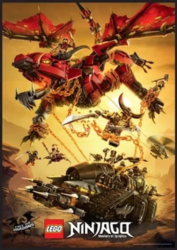 Poster phim LEGO Ninjago: Những Con Rồng Trỗi Dậy (Phần 9) trên Motchill