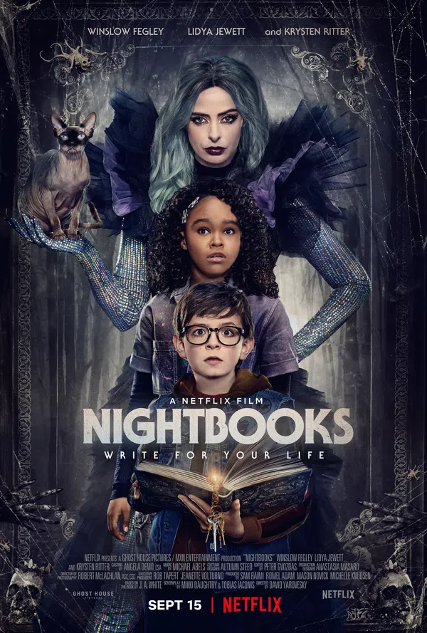 Poster phim Nightbooks: Chuyện kinh dị đêm nay trên Motchill