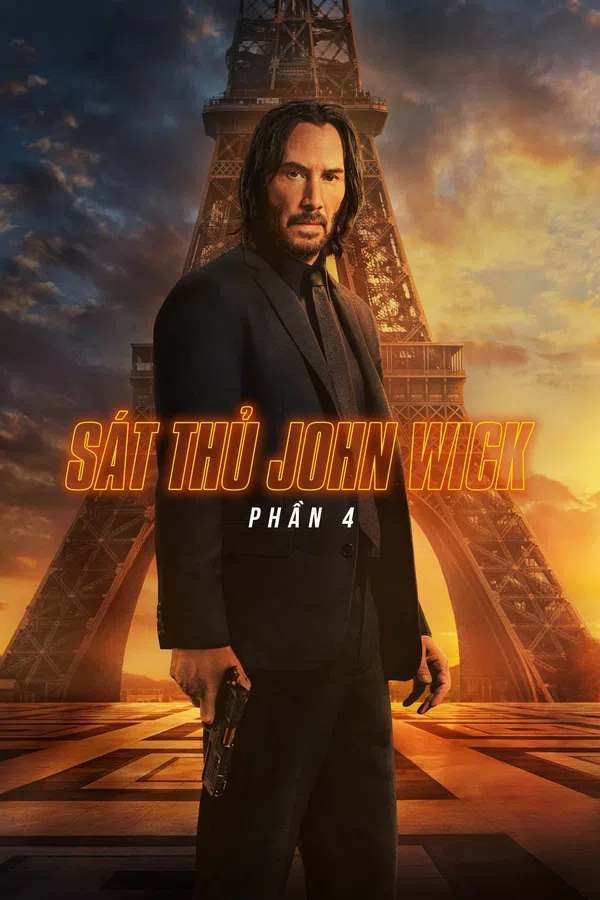 Poster phim Sát Thủ John Wick: Phần 4 trên Motchill