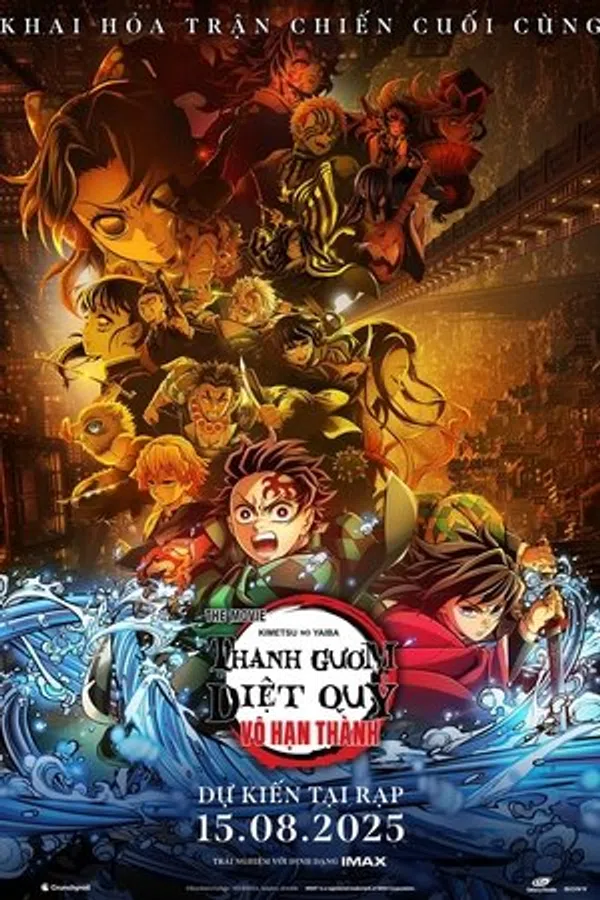 Poster phim Thanh Gươm Diệt Quỷ: Vô Hạn Thành trên Motchill